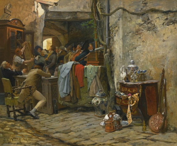 The movable sale by Vibert Jehan Georges